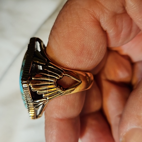 Barse Turquoise ring - Picture 4 of 7